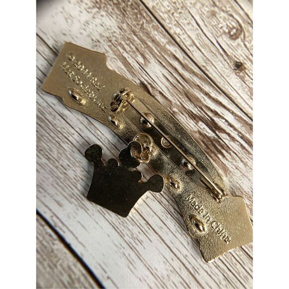 RED HAT SOCIETY Jewelry Bundle Necklace, 2 Bracelets, Pin/Brooch EUC Purple - Picture 3 of 13